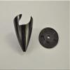 Jammas 1pcs Carbon Fiber Spinner 3K Surface for RC Gas Airplane 2 Blades Propeller Multi-Size 1.75" / 2"/ 2.25" / 2.5"/ 3" / 3.5" / 4" - (Color: 152mm) view 3