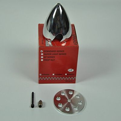 Jammas CNC Aluminum Alloy RC Spinner Standard 1.5"/1.75"/ 2" /2.25"/ 2.5" /2.75"/3"/3.25"/3.5"/3.75"/4" 4.5" for 2 Blades Propeller - (Color: 102mm)