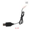 Jammas Universal Charger for RC Car C 6V 7.2V 8.4V 9.6V Black USB Charger Adapter Cable for Sky Viper Drone Helicopter - (Color: A3) view 1