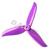 Jammas 12 pcs / 6 Pair DALPROP Cyclone T5045C T5045BN 5045 3 Blade Propeller for QAV-R 220 QAV250 210 GEP-TX RC FPV Drone Quadcopter - (Color: Transparent Blue) view 2