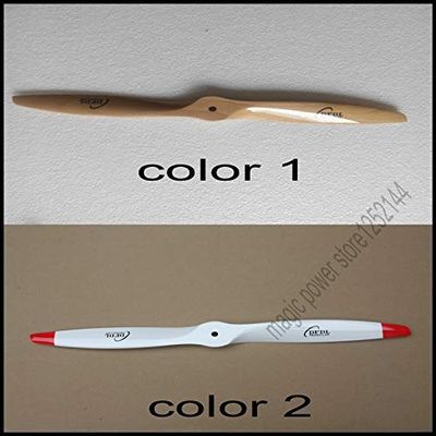Jammas 10X5/10x6//10X7/10x8 CW CCW Wood Wooden Propeller 3 Colors for RC Gas Airplane Quadcopter Multicopter - (Color: 10x7CW Push)