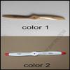 Jammas 10X5/10x6//10X7/10x8 CW CCW Wood Wooden Propeller 3 Colors for RC Gas Airplane Quadcopter Multicopter - (Color: 10x7CW Push) view 1