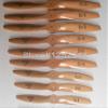 Jammas 10X5/10x6//10X7/10x8 CW CCW Wood Wooden Propeller 3 Colors for RC Gas Airplane Quadcopter Multicopter - (Color: 10x7CW Push) view 2