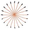 Jammas New 10Pcs 300mm Extension Servo Wire Lead Cable for RC Futaba JR 30cm Male to Female view 1