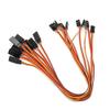 Jammas New 10Pcs 300mm Extension Servo Wire Lead Cable for RC Futaba JR 30cm Male to Female view 3