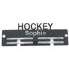 Super Cool Creation Personalised"Hockey" Medal Hanger - Mocha view 1