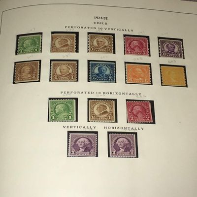 US Stamps; X-21:Single Coils; 0117
