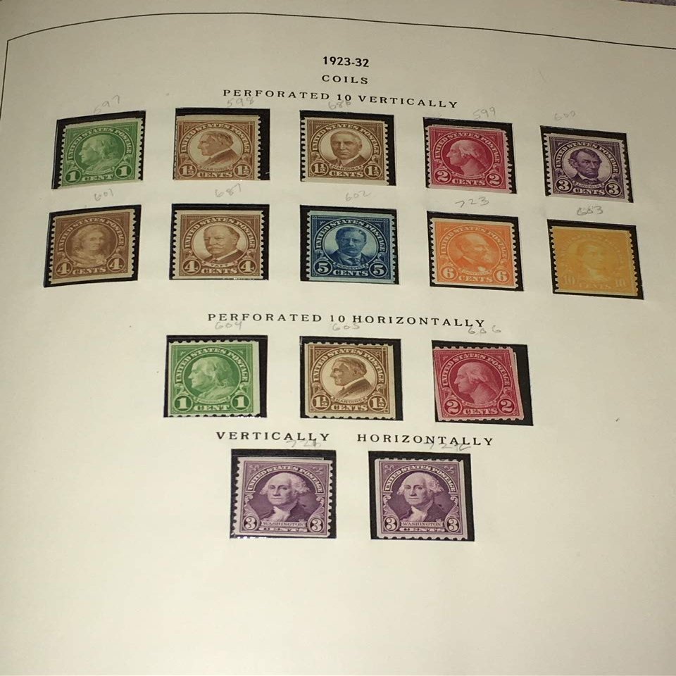 US Stamps; X-21:Single Coils; 0117