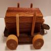 Handmade Wooden Toy Train view 4