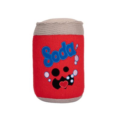 Ami Amis Jumbo Fizzles  10 Cozy Crochet Plush  Hug-Worthy Soft Plush Toy for Collectors  Soda Can Character  Each Sold Separately