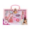 Disney Princess Style Collection Girls Trendy Makeup Tote Bag, Trendy Pretend Play Makeup Tools, Including a Face Roller, Comes with 8 Different Play Tools view 1
