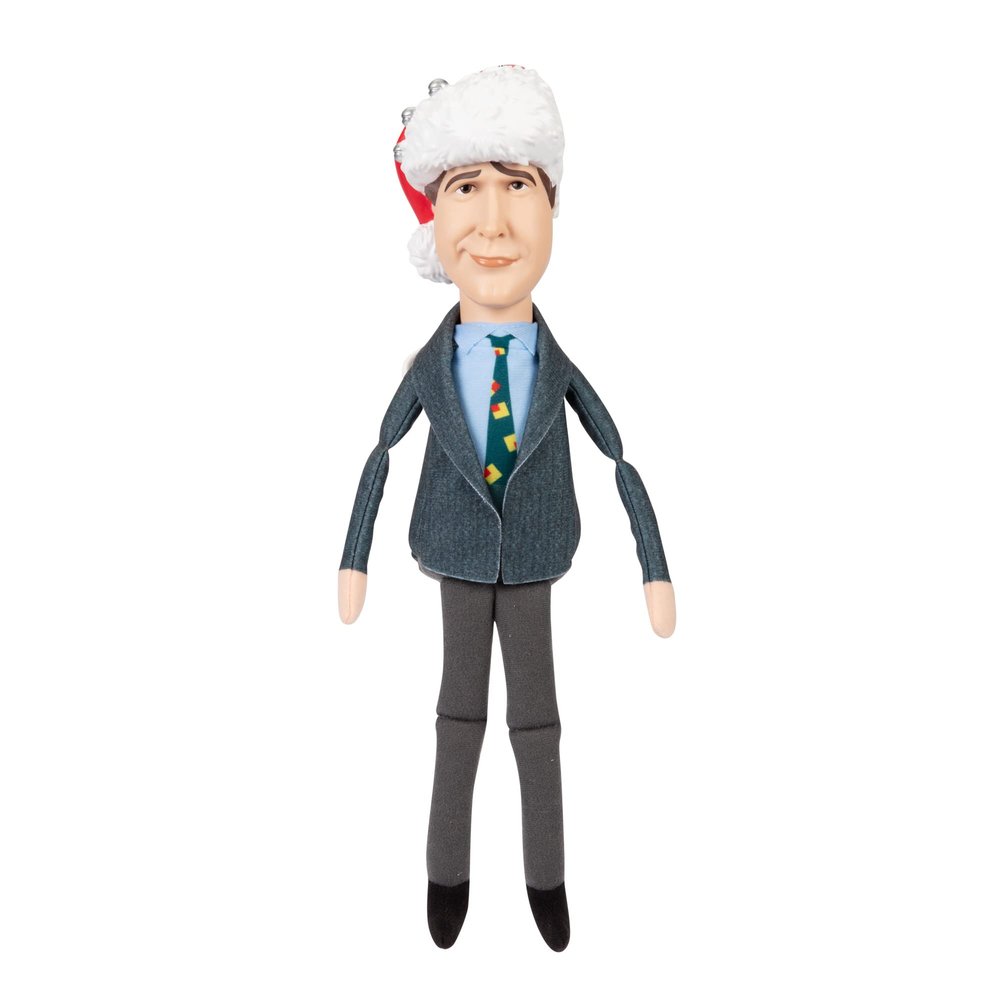 Jakks Holiday Clark Griswold Talking Plush with 16 Phrases, 12 Inches Tall, National Lampoons Christmas Vacation
