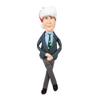 Jakks Holiday Clark Griswold Talking Plush with 16 Phrases, 12 Inches Tall, National Lampoons Christmas Vacation view 2
