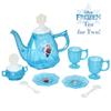 Disney Frozen Tea Set for Girls - 10 Piece Tea Party Set - Pretend Tea Time Play Kitchen Toy, Blue view 4