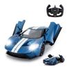 RASTAR RC Car | 1/14 Ford GT Remote Control RC Race Toy Car for Kids, Open Doors by Manual, Blue (2.4GHz) view 1