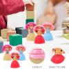 3pcs Cupcake Princess Doll Magic Toys for Baby Girls Random Color view 3