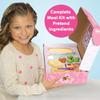 Disney Princess Style Collection Fresh Prep Gourmet Kitchen, Interactive Pretend Play Kitchen for Girls & Kids with Realistic Steam, Complete Meal Kit & 35+ Accessories view 3