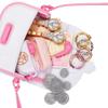 Disney Princess Style Collection Purse - Pretend Play Chic Petite Bag A - Mini Soft Vinyl Handbag for Girls Ages 3 and Up with 5+ Accessories view 2