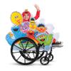 Disguise Sesame Street Adaptive Wheelchair Cover Costume Accessory, Official Sesame Street Rolling Costume for Wheelchair view 2