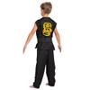 Disguise Cobra Kai Costume for Kids, Official Cobra Kai Costume Kids Gi with Black Belt, Child Size Large (10-12) view 2