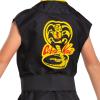 Disguise Cobra Kai Costume for Kids, Official Cobra Kai Costume Kids Gi with Black Belt, Child Size Large (10-12) view 3