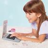 Disney Princess Style Collection Laptop with Phrases, Sound Effects & Music! Girls Toy Pretend Laptop view 3