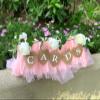 DS. DISTINCTIVE STYLE Cards Banner 9 x 9cm Heart Jute Burlap Banner Jute Garland for Party Decoration, Photo Prop, Wedding view 4