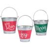 Fun Express - Holiday Handicraft Nesting Buckets - Christmas Item for Boys and Girls of All Ages - Great for The Festivities view 1