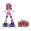 JAKKS Pacific Rock N Rollerskate Doll Lightning Luna Light Up Remote Control Rollerskating Doll - Plays Music and Skates!, 10" H view 3