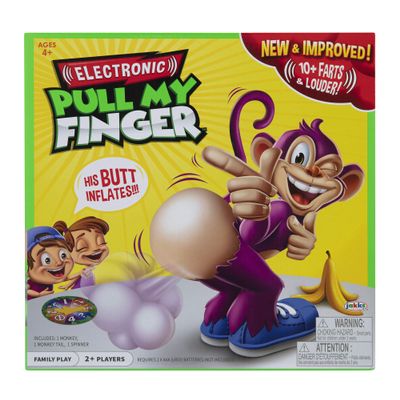 Pull My Finger Electronic Game Family Fun Board Games Play for The Whole Family! for Two or More Players, Kids Game for Ages 4 Years and Up, Kids Gifts