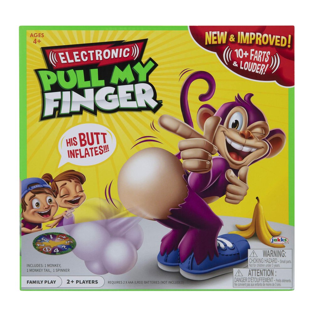 Pull My Finger Electronic Game Family Fun Board Games Play for The Whole Family! for Two or More Players, Kids Game for Ages 4 Years and Up, Kids Gifts