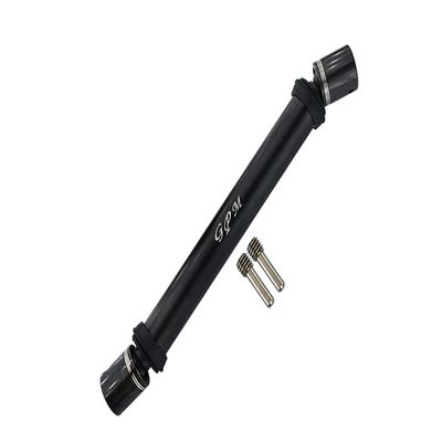 1:10 Baja Rey/Rock Rey/Hammer Rey U4 Upgrade Parts Aluminum & Steel Rear CVD Drive Shaft - 1Pc Set Black