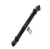 1:10 Baja Rey/Rock Rey/Hammer Rey U4 Upgrade Parts Aluminum & Steel Rear CVD Drive Shaft - 1Pc Set Black view 1