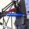 1:10 Baja Rey/Rock Rey/Hammer Rey U4 Upgrade Parts Aluminum & Steel Rear CVD Drive Shaft - 1Pc Set Black view 3
