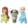 Disney Frozen Petite Anna & Elsa Dolls with Surprise Trolls Gift Set, Each Doll is Approximately 6 inches Tall - Includes 2 Troll Friends! Perfect for Any Frozen Fan! view 1