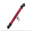 1:10 Baja Rey/Rock Rey/Hammer Rey U4 Upgrade Parts Aluminum & Steel Rear CVD Drive Shaft - 1Pc Set Red view 1