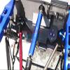 1:10 Baja Rey/Rock Rey/Hammer Rey U4 Upgrade Parts Aluminum & Steel Rear CVD Drive Shaft - 1Pc Set Red view 2