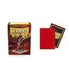 10 Packs Dragon Shield Matte Crimson Standard Size 100 ct Card Sleeves Display Case view 3