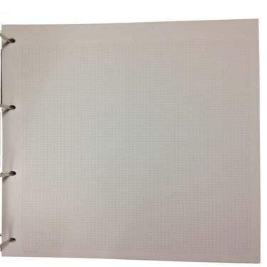 Westgate Supplies Pack of 100 Prestige/Alpha Major Quadrilled Stamp Album Pages - With Bonus Perforation Gauge