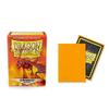 10 Packs Dragon Shield Matte Orange Standard Size 100 ct Card Sleeves Display Case view 3