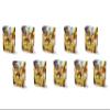 10 Packs Dragon Shield Matte Mini Japanese Gold 60 ct Card Sleeves Display Case view 2