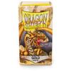 10 Packs Dragon Shield Matte Gold Standard Size 100 ct Card Sleeves Display Case view 4
