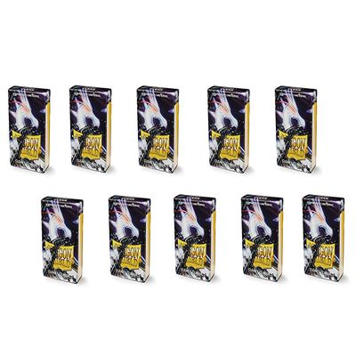 10 Packs Dragon Shield Classic Mini Japanese Clear 60 ct Card Sleeves Display Case
