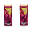 2 Packs Dragon Shield Matte Magenta Standard Size 100 ct Card Sleeves Value Bundle!  view 1