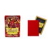 10 Packs Dragon Shield Matte Mini Japanese Crimson 60 ct Card Sleeves Display Case view 2