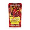 10 Packs Dragon Shield Matte Mini Japanese Crimson 60 ct Card Sleeves Display Case view 4