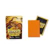 10 Packs Dragon Shield Matte Mini Japanese Orange 60 ct Card Sleeves Display Case view 3