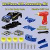 Pup Go Take Apart Toy Racing Car for Kids Age 3+ Year Old, 2 in 1 Build Your Own Car with Realistic Sounds & Lights, Construction Vehicle Toys with Electric Drill, Ideal Gitfs for Boys(4 Spare Screws) view 2