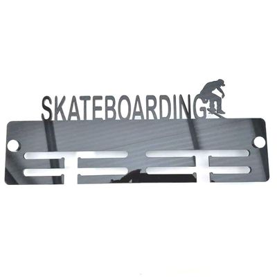 Super Cool Creation Skateboarder Medal Hanger - Light Grey