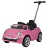 Best Ride On Cars Fiat 500 Push Car, Pink view 1